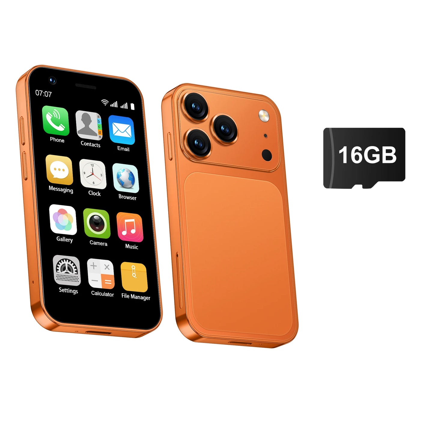 SERVO 18SE MINI Cute Android Smartphone 3G WCDMA Android OS Dual SIM Card Play Store Face Unlock Hotspot 3.0" Small Smart Phones