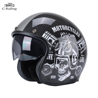 DOT Motorcycle Helmet Half Face Safety Motorbike Scooter Casco Moto Modular Capacetes Helmets Cascos Para Motos Unisex