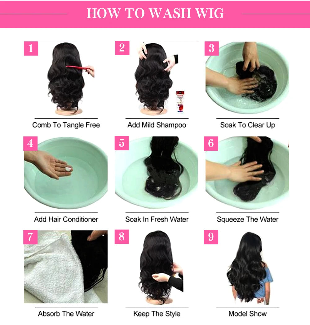 Short Bob Wigs Brazilian Body Loose Wave Human Hair 13x4 Lace Front Wigs Human Hair Pre Plucked 4x4 Lace Closure Short Bob Wigs