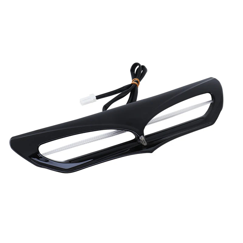Motorcycle Batwing Fairing Vent Trim Accent LED Light For Harley Touring Electra Street Glide FLHTCU Tri Glide Ultra 2014–2022