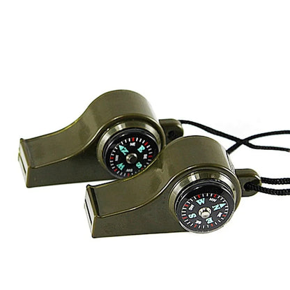 10pcs Emergency Life-saving Tools, Camping Hiking Accessories, Multifunctional Survival Post