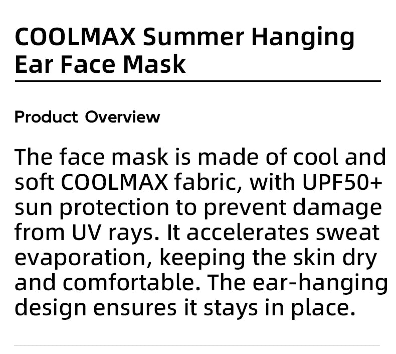 ROCKBROS Ice Silk Cycling Face Mask Summer Anti-UV Quick Dry Breathable Bike Scarf Mask  Fishing Riding Bandana Face Neck Cover