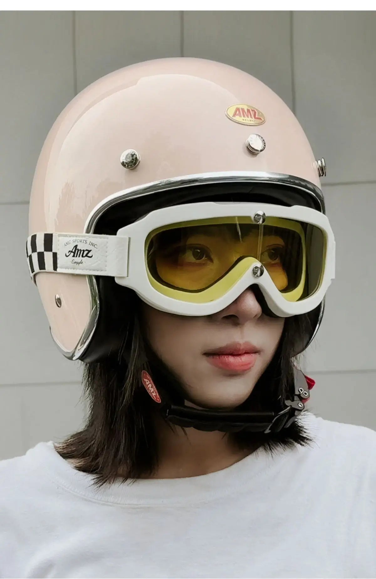 ECE DOT Approved Retro Motorcycle Helmet Open Face Moped 3/4 Vintage Low Profile Japanese Style Half Helmet Men Women Casco Moto