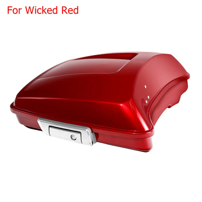 Motorcycle Razor Chopped King Trunk Latches For Harley Touring Road King Street Glide Road Glide 2014-2025