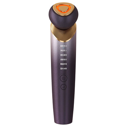Face Beauty Device Facial Massager Cleansing Import Export Machine Skin Tightening Lifting Anti Aging Wrinkle Removal for Face E