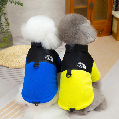 Warm Thick Jacket for Dog Cat, Winter Coat Fashion Clothes, Cool & Stylish Outfit for Small Pets, Puppy Kitten Wear