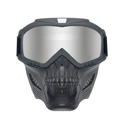 Windproof Motorcycle Goggles Mask Explosion Proof Dirt Bike Motocross CS War Game Paintball Hunting Tactical Mask