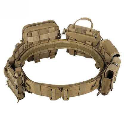 Yakeda Polyester Tactical Belt Outdoor Training Use CP Mag Pouch Hunting Accessories Tactical Belt Duty Belt Taktyczny Pasek