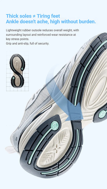 Xtep Basque 3 For Male Sneakers 2026 Spring Comfortable Retro Fashion Luxury Height-Increasing Sports Shoes 874219320001