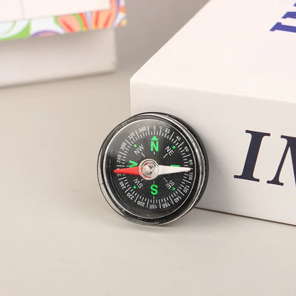 35/40MM Handheld Compass ABS Camping Pocket Compass Portable  Climbing Riding Children Gift Outdoor Survival Gear B.H
