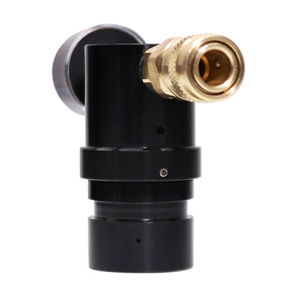 Updated Paintball Micro MR GEN2 Regulator W/ US Foster Coupler Remote Coil Hose 230psi Gauge,Output Pressure 40-160PSI