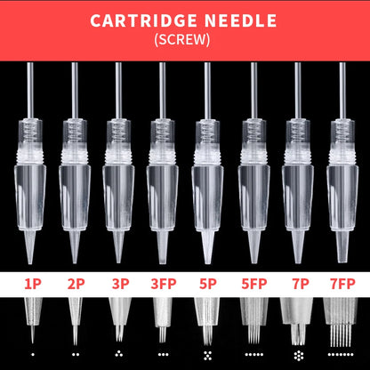 Wireless PMU Machine Kit or Disposable Sterilized Tattoo Needles for Permanent Eyebrow Lip Eyeliner Makeup Tattoo Pen Machine