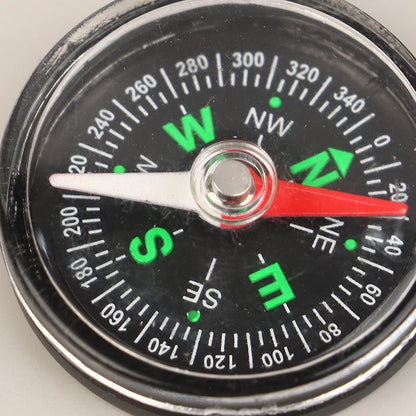 35/40MM Handheld Compass ABS Camping Pocket Compass Portable  Climbing Riding Children Gift Outdoor Survival Gear B.H
