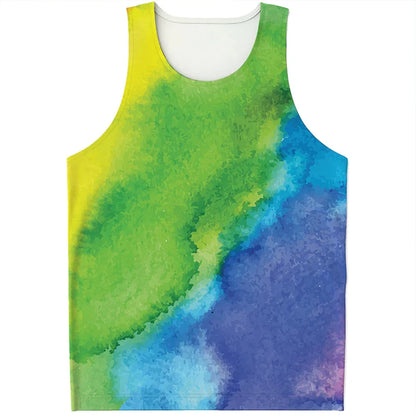 Rainbow LGBT Pride Pattern Tank Top Summer Fashion Colorful Men Women 3D Printed Sleeveless T Shirt Casual Harajuku Loose Vest