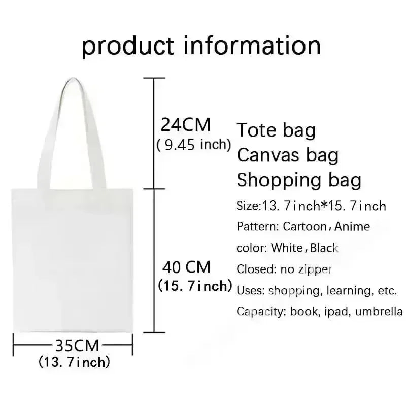 Today I Choose Sunflowers Canvas Shoulder Tote Bag School Bag Handbag & Shopping Gift Bag Perfect for Outdoors Travel Gift