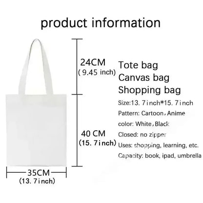Today I Choose Sunflowers Canvas Shoulder Tote Bag School Bag Handbag & Shopping Gift Bag Perfect for Outdoors Travel Gift