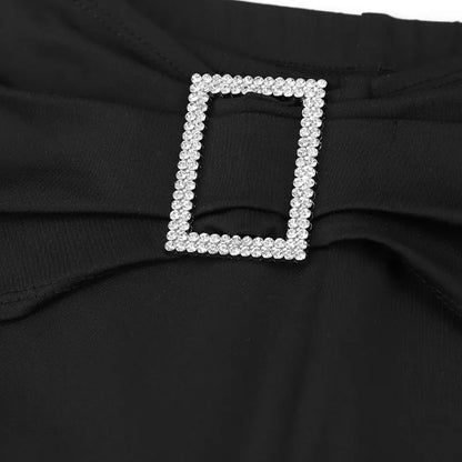 Summer New Women's Trousers Streetwear Fashion Sequined Pants Elegant Black Sexy Female Casual Slim Versatile Trousers Clothing