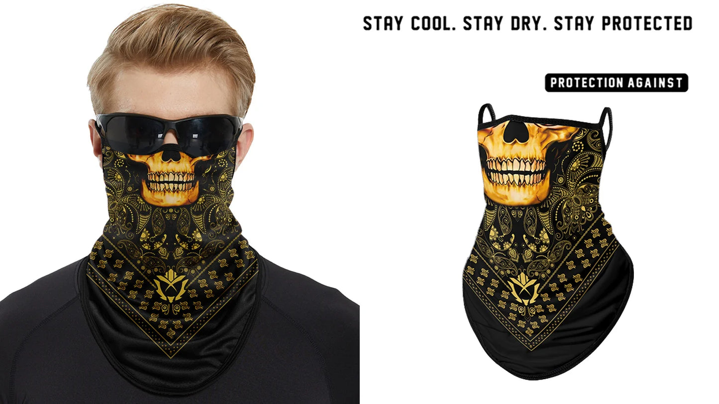 Motorcycle Warm Scarf Thick Ski Mask Windproof Polar Fleece Winter Riding Cold-proof Face Towel Unisex Outdoor Hiking Neck Cover