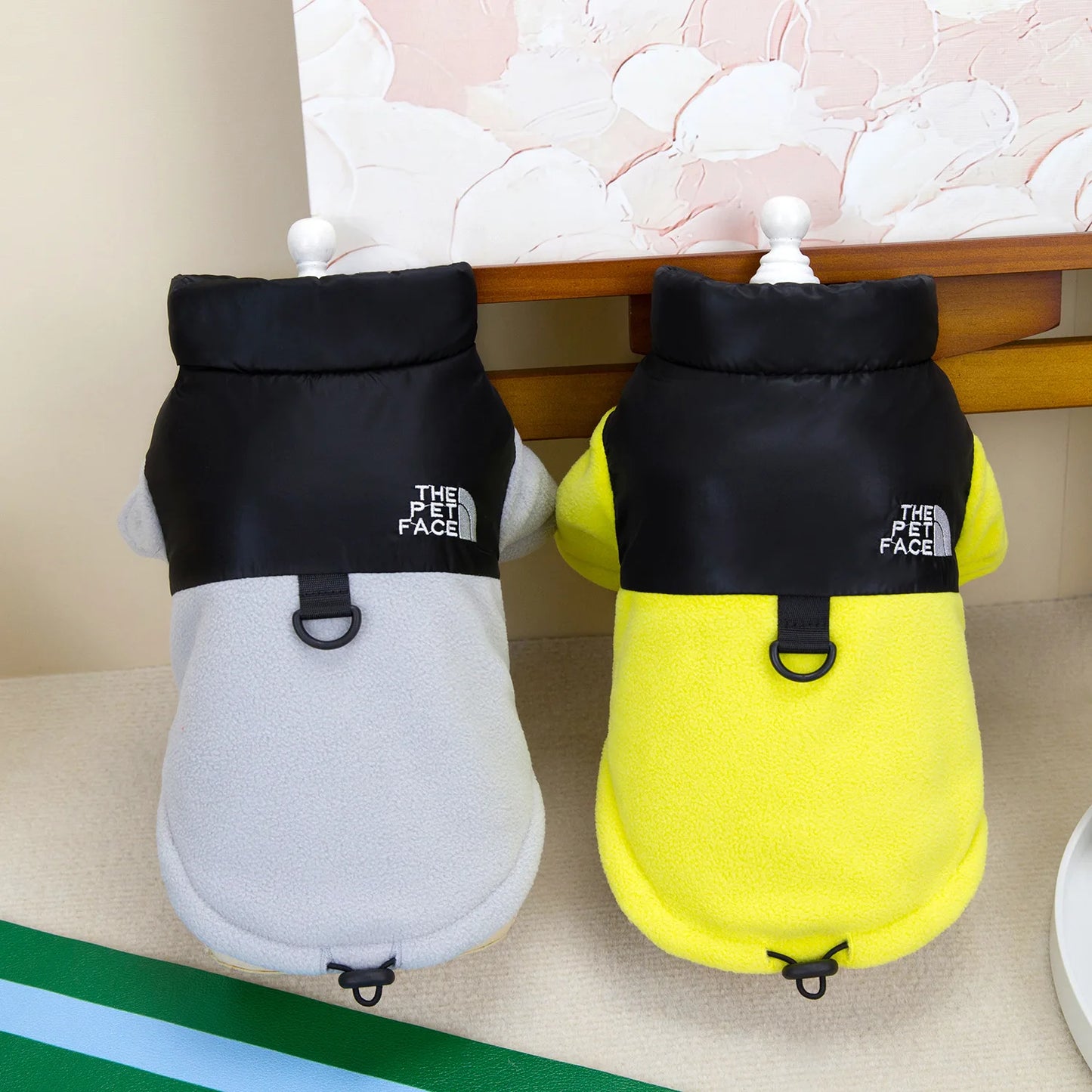 Warm Thick Jacket for Dog Cat, Winter Coat Fashion Clothes, Cool & Stylish Outfit for Small Pets, Puppy Kitten Wear