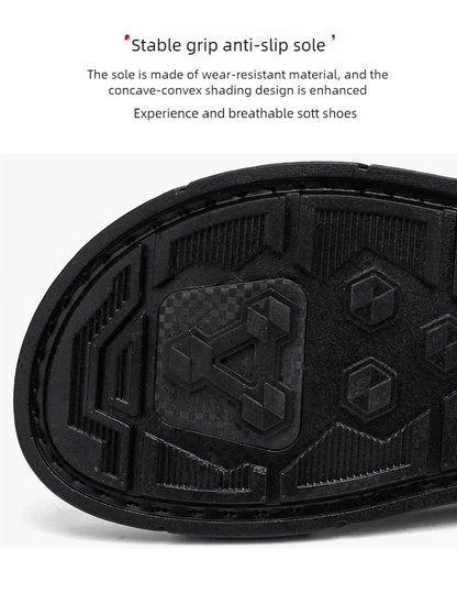 Men's high-quality beach shoes summer outdoor casual flip-flops sandals soft-sole non-slip comfort fashion dual-purpose slippers
