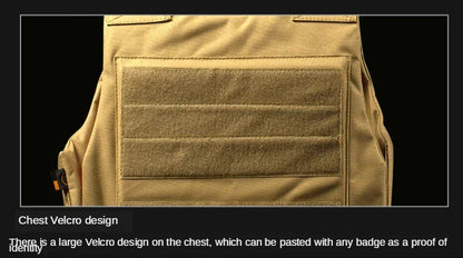 Airsoft Hunting Tactical Vest Molle Combat Assault Plate Carrier Tactical Vest 6Colors CS Outdoor Clothing Hunting Vest