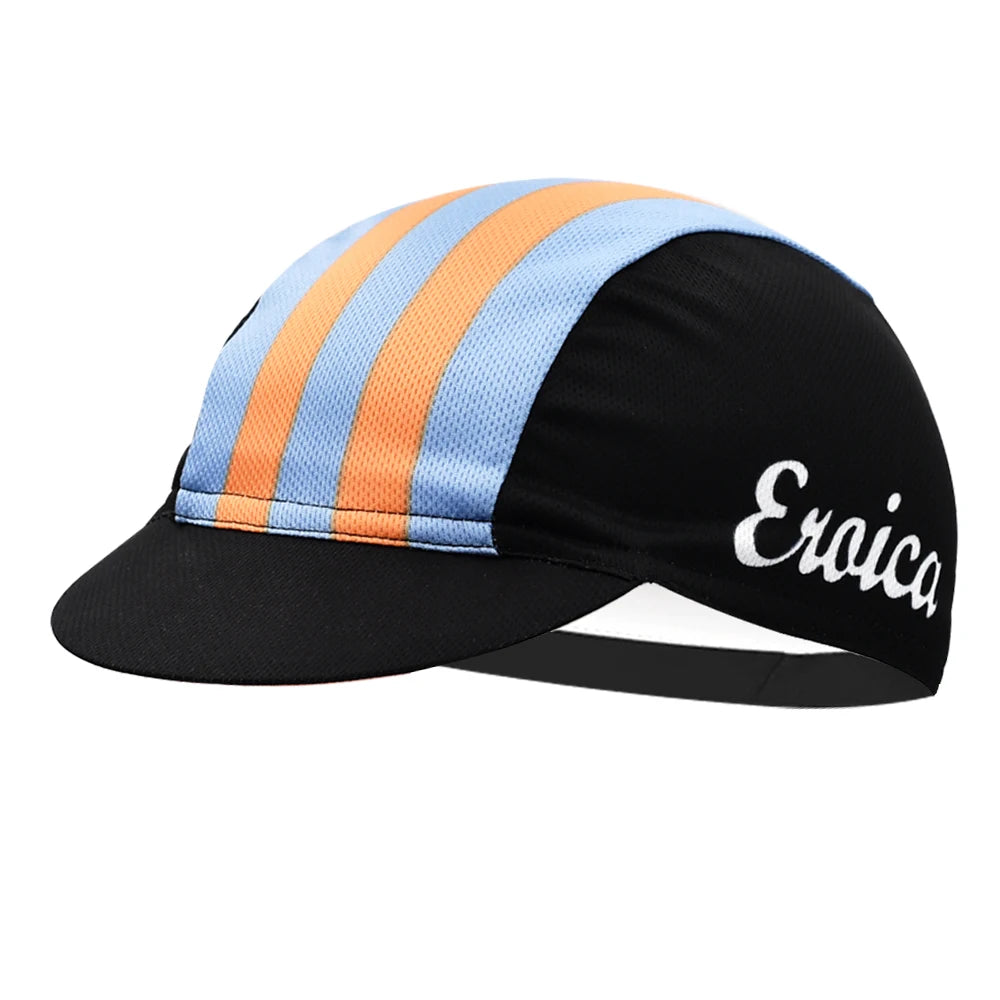 Retro Italy Men's Cycling Cap Bicycle Hat Riding Outdoor Sports Running Fishing Caps