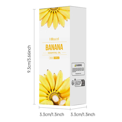 30ml banana essential oil brightens skin, moisturizes, repairs hair, aromatherapy humidifier soap, multifunctional essential oil