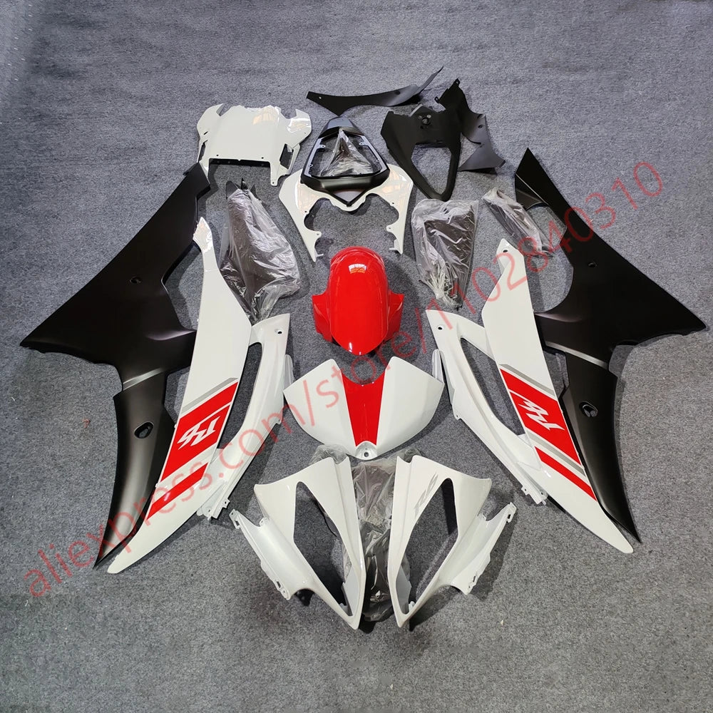 YZFR6 2008 2009 2010 2011 2012 2013 2014 2015 2016 Prime Fairing Kit for Yamaha YZF R6 08-16 Injection Molded Fairings