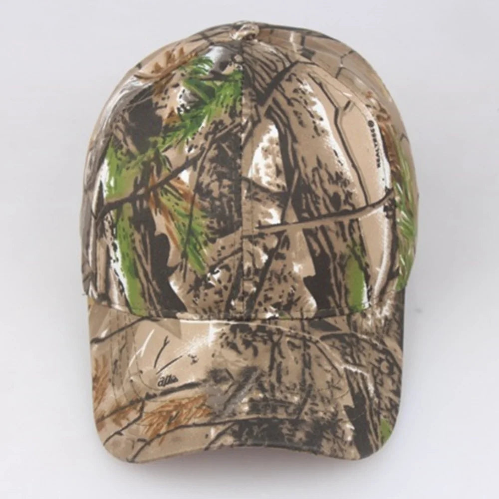 7 Colors Unisex Sports Summer Outdoor Sunscreen Hat Men Casual Cap Female Unisex Camouflage Hunting Fishing Hunting Baseball Cap