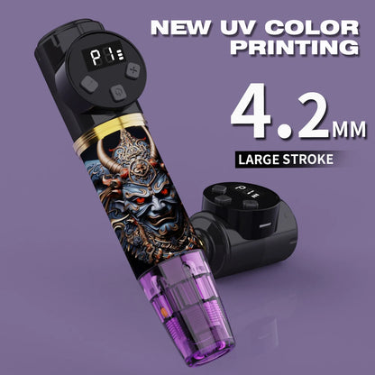 Valentine's Day Gift Wireless Tattoo Pen Set, 1500mAh Battery USB Charging, 20 Needles, 11-color Tattoo Ink And 20 Tattoo Cups,