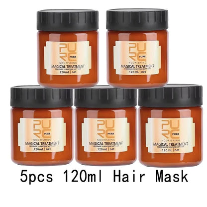 PURC Argan Oil Hair Mask Repair Damaged Frizz Masks Nourishing Smoothing Magic Hair Treatment Conditioner Hair Care