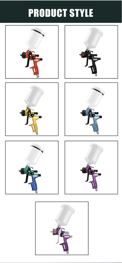 SUTU Spray Guns Car/Furniture 1.3MM Nozzle Paint Spray Gun High Atomization Air Tools Oil Paint Repair Guns Painting Airbrush ﻿