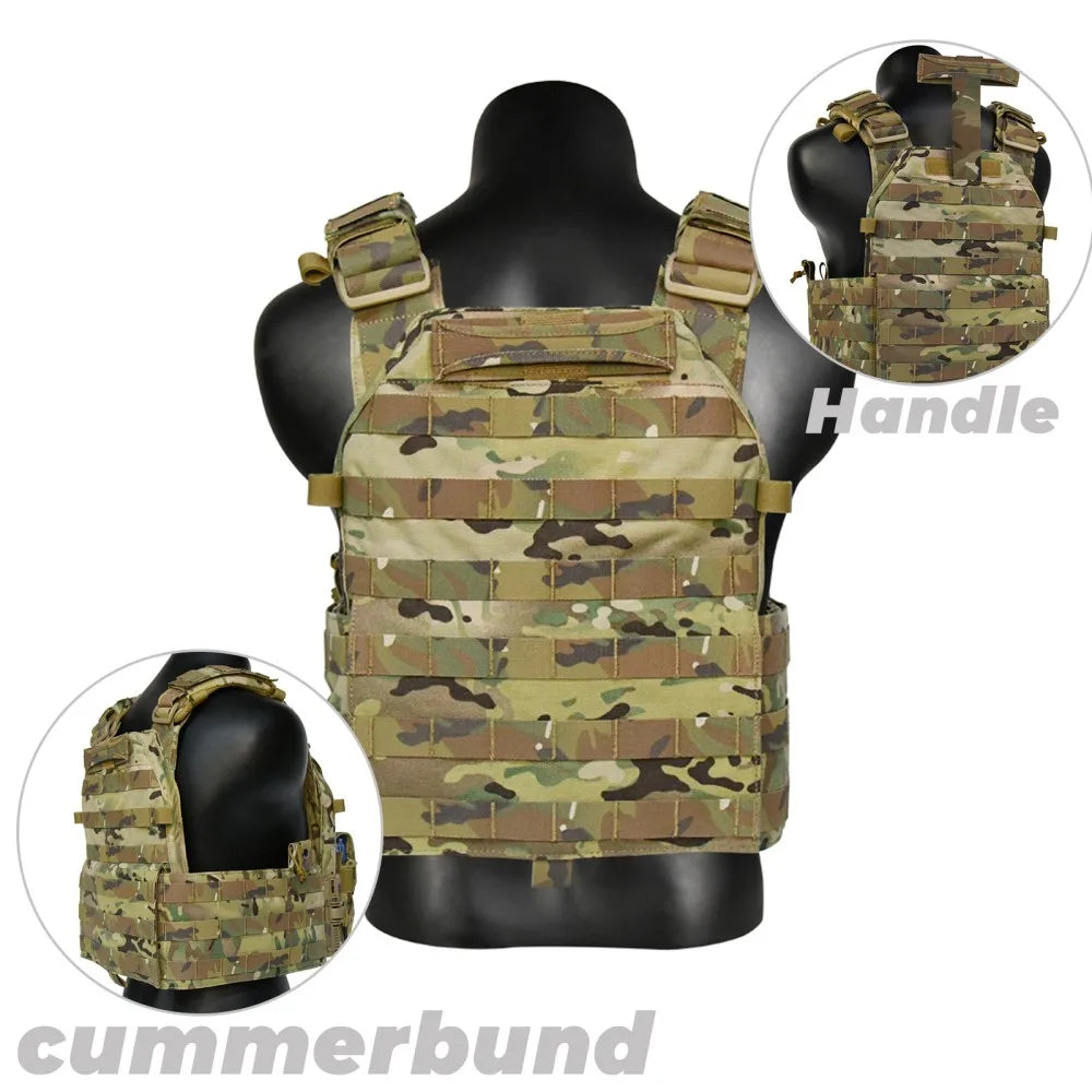 EMERSONGEARS 1000D Nylon Fabric Quick Releaseable  6094 tactical vest with Triple magazine pouch 094K style  Tactical vest