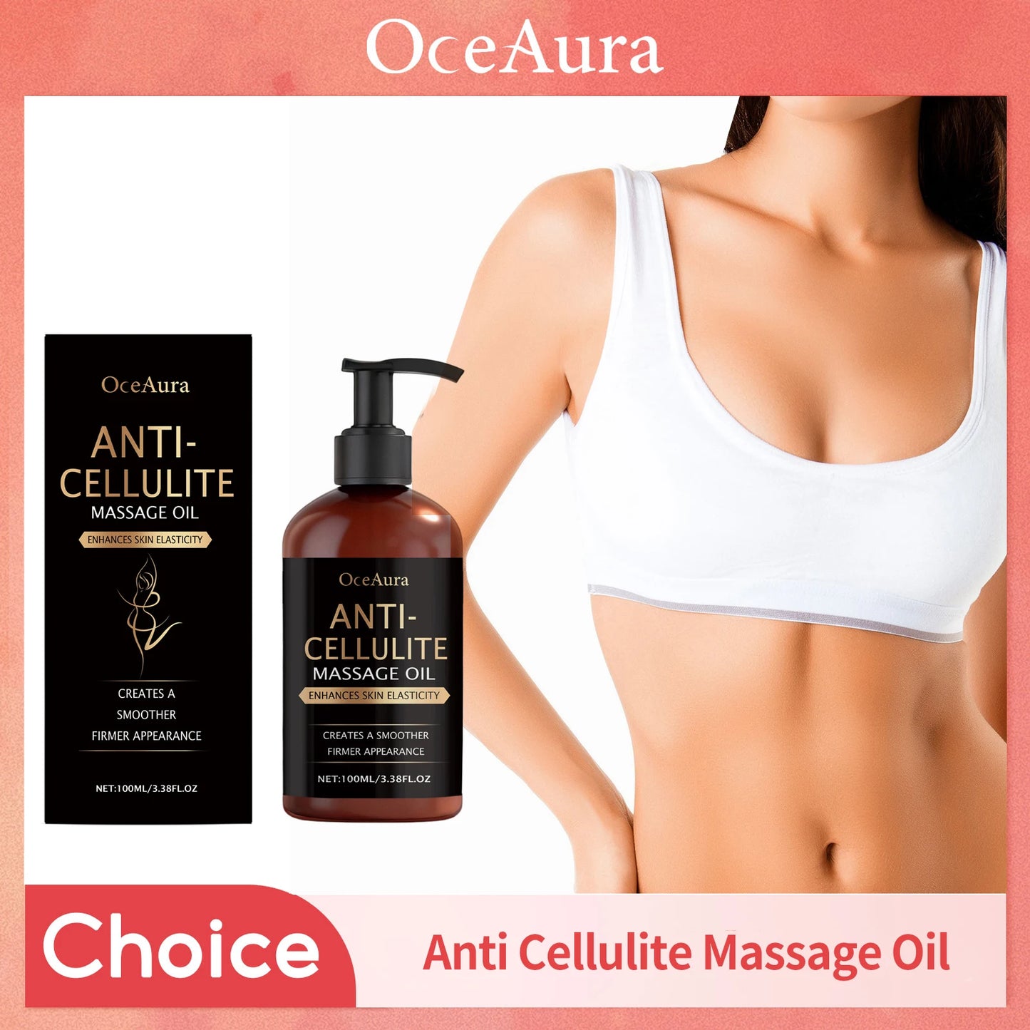 Slimming Massage Oil Fat Burning Tightening Belly Remove Cellulite Relieve Rough Dry Skin Smooth Nourish Body Relaxing SPA Oil