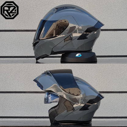 Flip Up Motorcycle Helmet Double lens full face helmet High quality DOT approved Moto cascos motociclistas capacete
