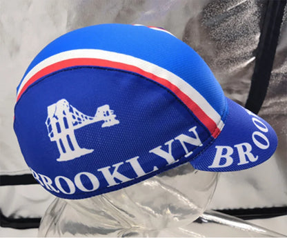 Brooklyn Team Cycling Hat Men Riding Hat Safety Breathable Classic Bicycle Headwear Bike Sun Cap
