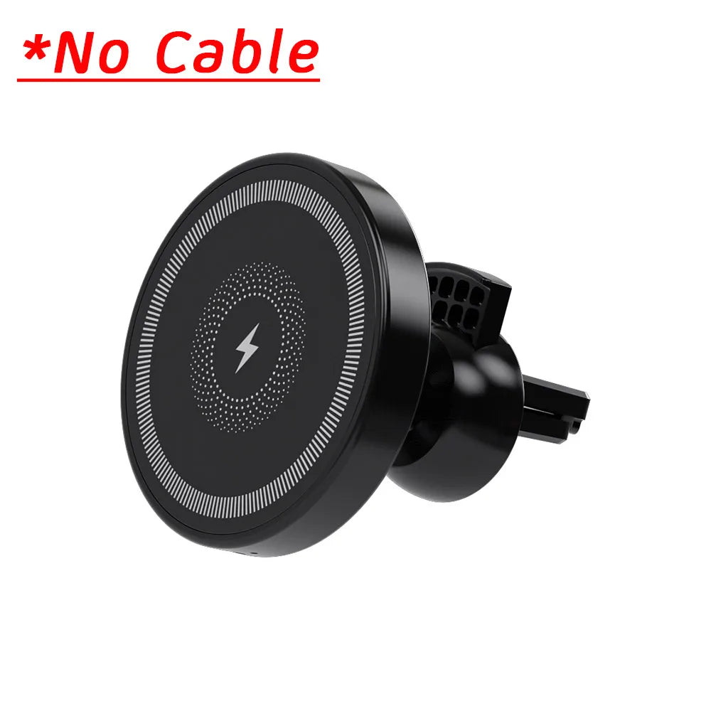 Car For Magsafe 30W Wireless Charger Air Vent Phone Holder Stand For iPhone 17~12 Samsung Xiaomi Fast Charging Cellphone Bracket