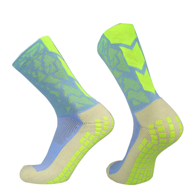 Anti-slip Training Socks Soccer Basketball Tennis Sock Non-slip Football Wear-resistant Sports Friction Strip Grip Cycling Sock