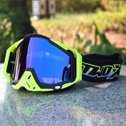 Motorcycle Glasses Dirt Bike MX Goggles Anti-Fog HD Lens Motocross Enduro Sunglasses Windproof Ski Goggles Factory Wholesale