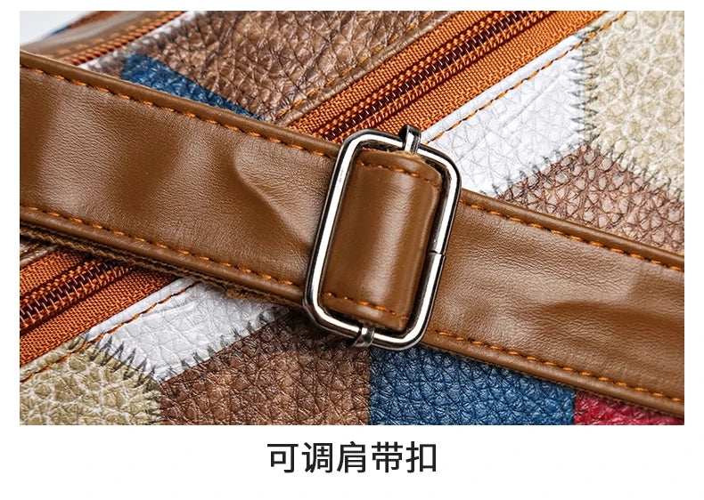 PU Leather Armpit Bags for Women, Shoulder Crossbody Bag, Ladies Vintage Underarm Handbags Suitable for mothers Mom to use