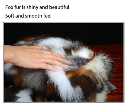 2025 New Clothing Designer Luxury Soft Fox Hair High-end Handbag Fashion Large Capacity Charm Women's Special Fur Bag