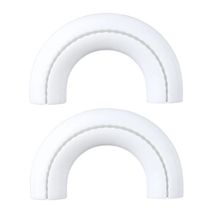1 Pair Cars Exterior Accessories D-Ring Towing Hook Sleeve For F150 2004-2024 Red D Ring Towing Hook Sleeve