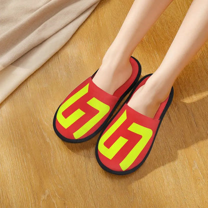 Custom British Lando Norris Racing Driver Guest Slippers for Spa Women House Slipper