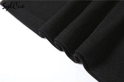 Nibber 2026 Loose Casual All-match Simple Black Sexy Metal Hot Confident Summer Travel Cool Soft Breathable Women's Halter Vest