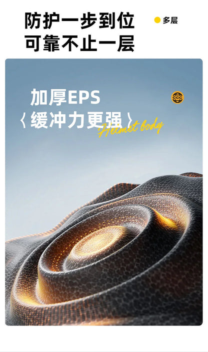C-Ridng Genuine Carbon Fiber Adventure DOT Certified Modular Design Style Full Face Motorcycle Helmet with Dark Detachable Lens