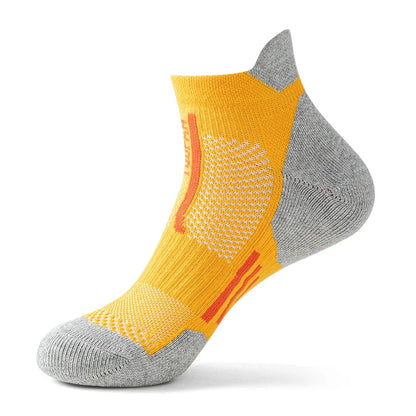 2023 New Men Sports Socks Professional Outdoor Basketball Cushion Terry Towel Bottom Non-Slip Running Breathable Socks