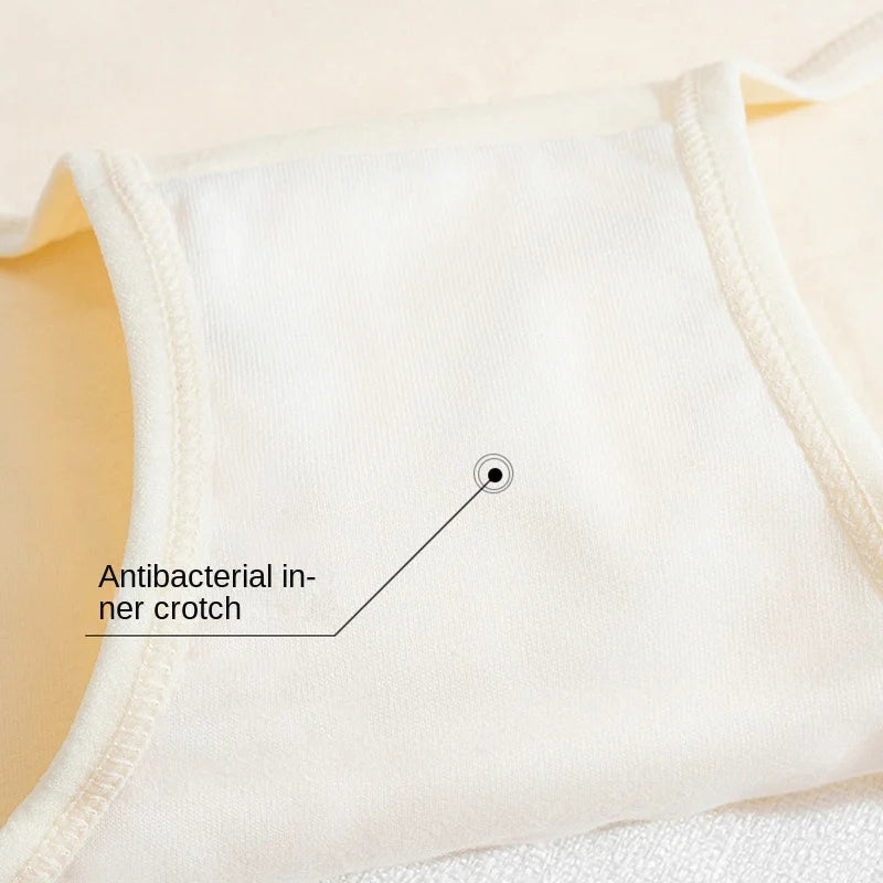 Cotton Women's Panties Elastic Soft Large Size XXL Solid color Ladies Underwear Breathable Sexy High Waist Tummy control Briefs