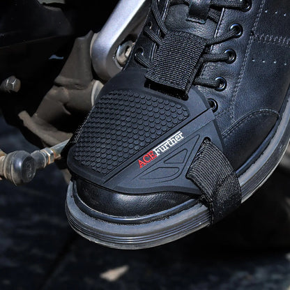 Shoe Cover for Motorcycle Shifter Pad Protector Gear for Motorbike Toe Rubber Material Motorbike Toe Protector for Hiking Shoes