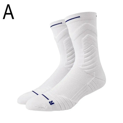 Bullfight 2.0 Men's High-top Sports Towel Basketball Socks Bottom Practical Professional Long-tube Mid-tube Elite Thick Running