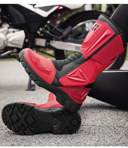 Motorcycle Shoes Riding Rider Motorcycle Boots Racing Travel Equipment Botas Para Moto Botas Moto Motorbike Boots Men
